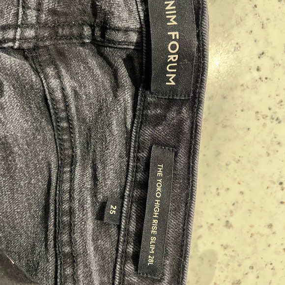 Denim Forum Yoko High Rise Slim - Picture 4 of 4